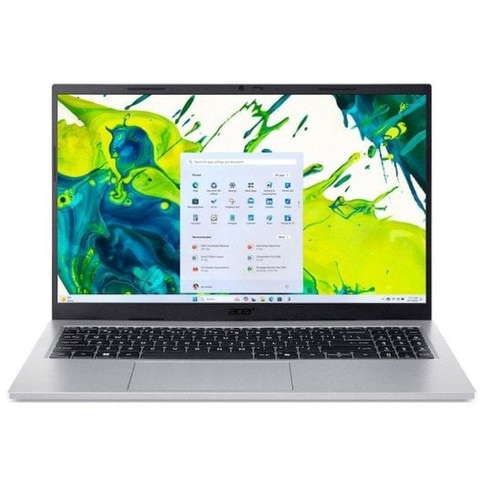 Portátil Acer Aspire Go 15 AG15-72P 15,6" Intel Core 5 120U 16GB 512GB SSD Windows 11 Home Silber