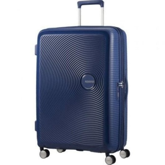 Maleta American Tourister SoundBox Spinner 77cm Expandible 4 Ruedas Midnight Navy
