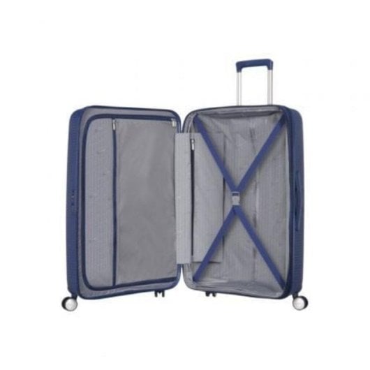 Maleta American Tourister SoundBox Spinner 77cm Expandible 4 Ruedas Midnight Navy