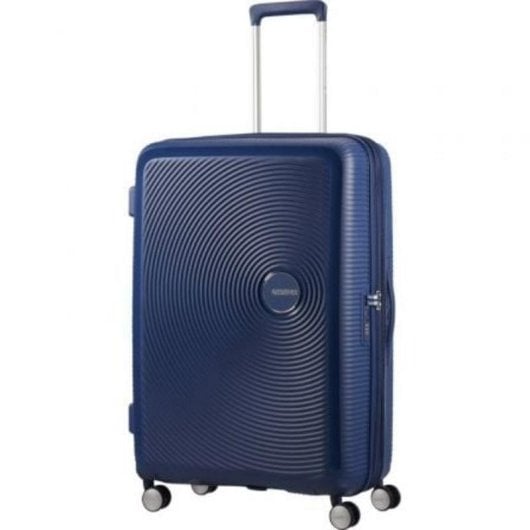 Maleta American Tourister SoundBox Spinner 77cm Expandible 4 Ruedas Midnight Navy