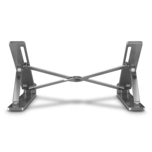 Support pour ordinateur portable Hama Aluminium inclinable 6 positions 10-15,6 pouces argent