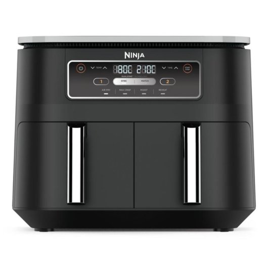 Airfryer Ninja Foodi Dual Zone AF200EU 7,6 L 2400 W Dubbele Mand