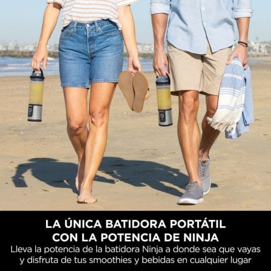 Licuadora Ninja Blast Portátil 0,53L 14,4W 6 Cuchillas USB-C Schwarz