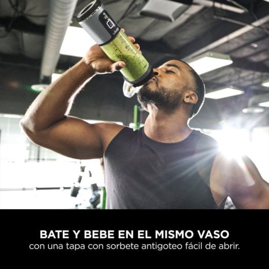 Licuadora Ninja Blast Portátil 0,53L 14,4W 6 Cuchillas USB-C Schwarz