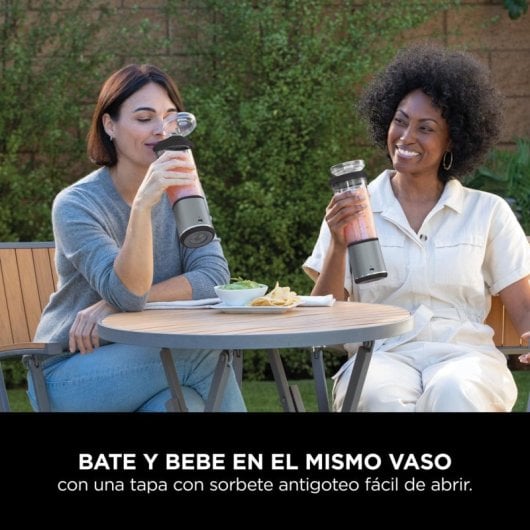 Licuadora Ninja Blast Portátil 0,53L 14,4W 6 Cuchillas USB-C Schwarz