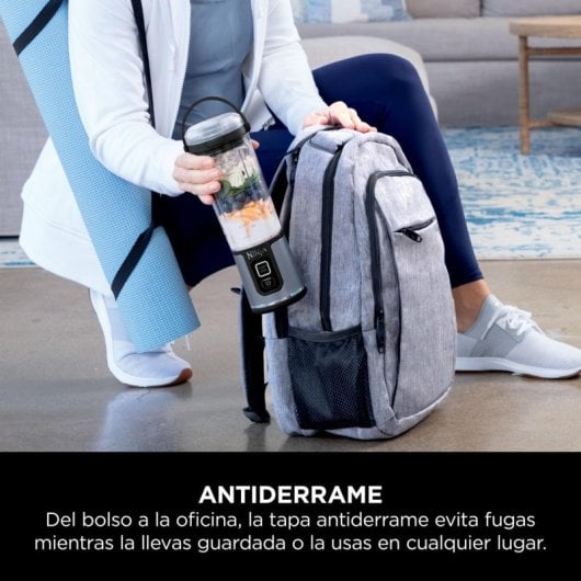 Licuadora Ninja Blast Portátil 0,53L 14,4W 6 Cuchillas USB-C Schwarz