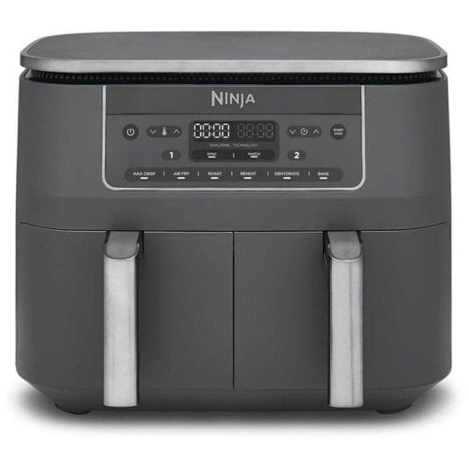Heißluftfritteuse Ninja DZ300EU 7,6L 2400W Doppelkammer 6 Programme Touchscreen