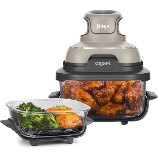 Freidora de Aire Ninja FN101EUST 3,8L 1700W Cristal Portátil