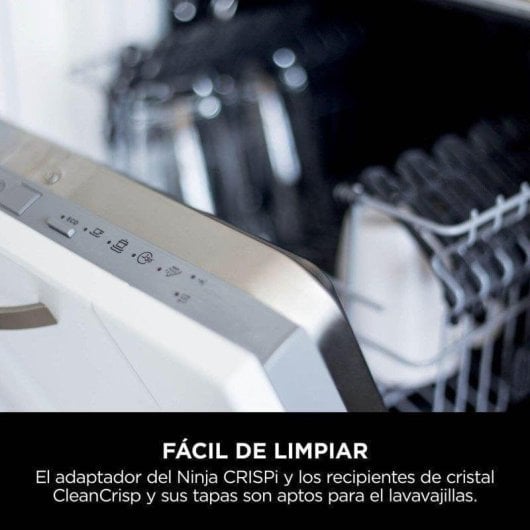Freidora de Aire Ninja FN101EUST 3,8L 1700W Cristal Portátil