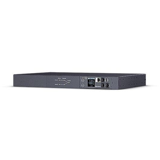 Steckdosenleiste CyberPower PDU44004 12 Steckplätze LCD ATS gesteuert Rack 1U