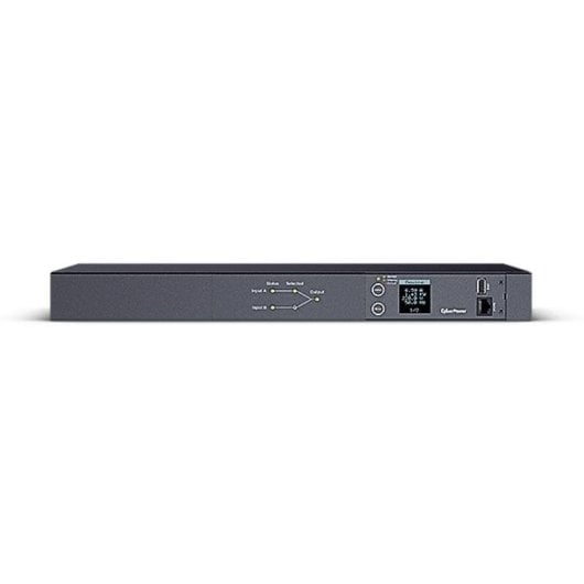Steckdosenleiste CyberPower PDU24005 10 Steckplätze LCD ATS Hot-Swap Rack 1U