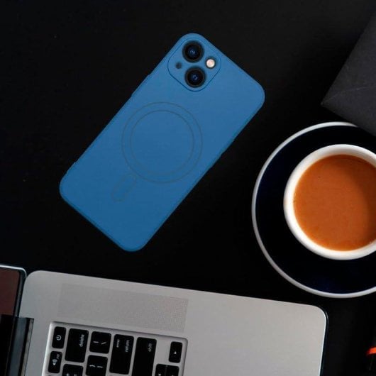 Custodia per smartphone Cool Cover Magnetica Antishock Blu Magnetica per iPhone 16e