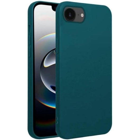 Custodia per smartphone Cool Silicone Verde Ultraresistente Antipolvere per iPhone 16e