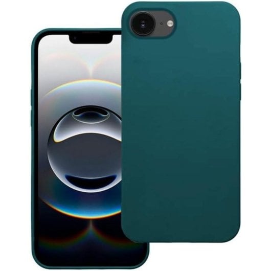 Custodia per smartphone Cool Silicone Verde Ultraresistente Antipolvere per iPhone 16e