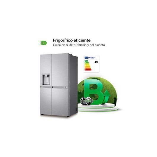 Frigorífico Americano LG GSLE91MBAB No Frost 179cm 623L B Inox WiFi DoorCooling+