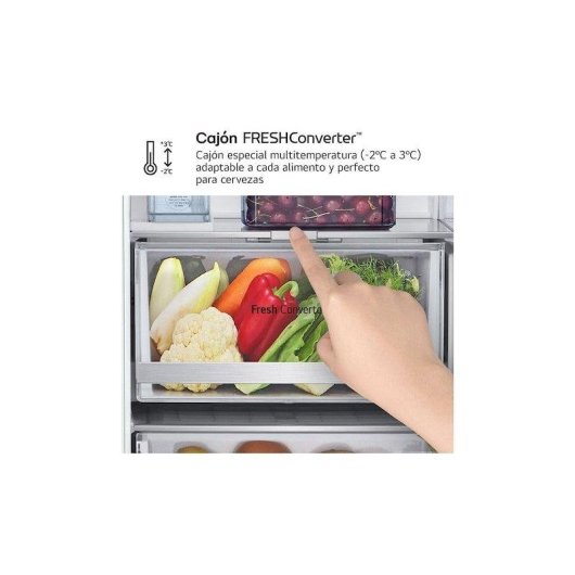 Frigorífico Americano LG GSLE91MBAB No Frost 179cm 623L B Inox WiFi DoorCooling+