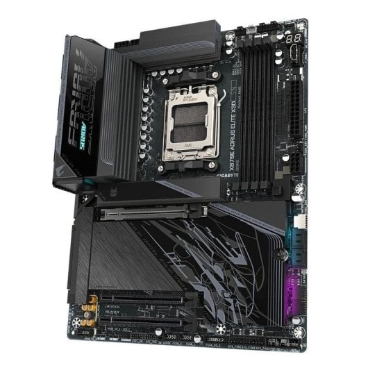 Placa Base Gigabyte X870E AORUS ELITE X3D X870E AM5 DDR5 ATX WiFi 7 USB4 PCIe 5.0 RGB