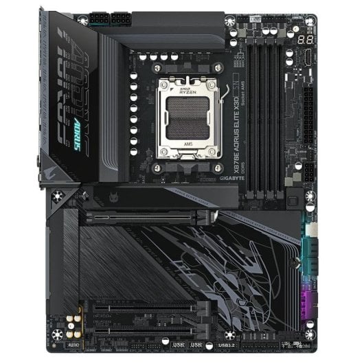 Placa Base Gigabyte X870E AORUS ELITE X3D X870E AM5 DDR5 ATX WiFi 7 USB4 PCIe 5.0 RGB