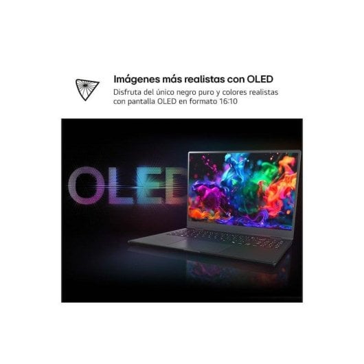 Portátil LG Gram Pro 2-en-1 16T90TP-K 16" Intel Core Ultra 7 32GB 1TB SSD OLED Touch Stylus