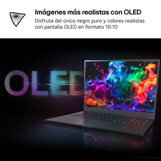 Portátil LG Gram Pro 2-en-1 16T90TP-K 16" Intel Core Ultra 7 32GB 1TB SSD OLED Touch Stylus