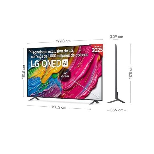 TV LG QNED QNED8E 86" 4K Smart TV Inteligencia Artificial