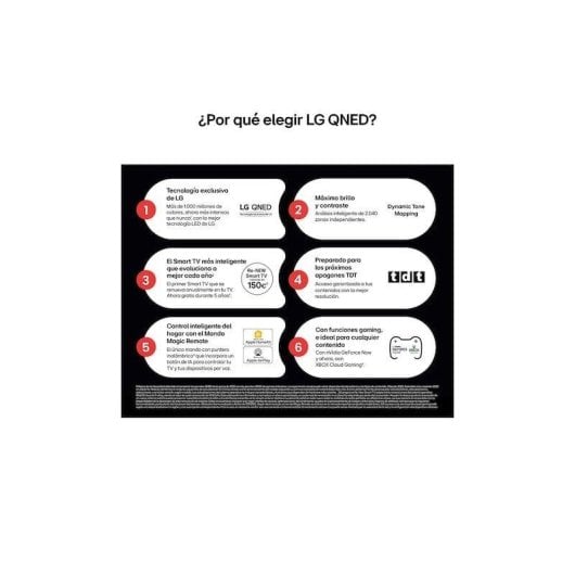 TV LG QNED QNED8E 86" 4K Smart TV Inteligencia Artificial