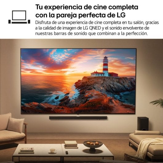 TV LG QNED QNED8E 55" 4K Smart TV HDR10 Pro IA Gaming