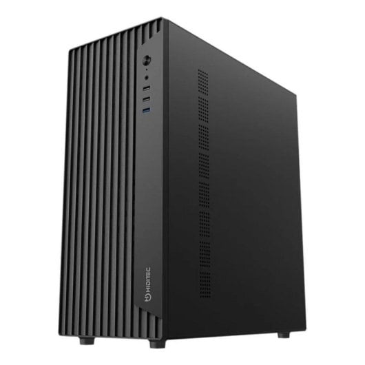Computer-Gehäuse Hiditec Blok Midi Tower Schwarz ATX 4x120mm Lüfterfilter