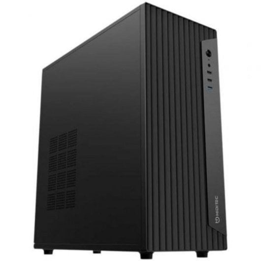 Computer-Gehäuse Hiditec Blok Midi Tower Schwarz ATX 4x120mm Lüfterfilter