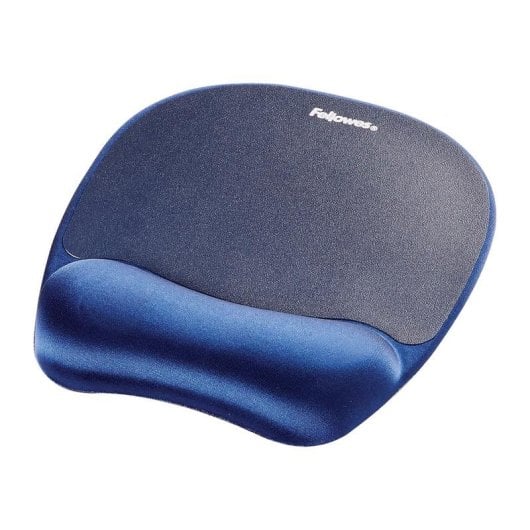 Alfombrilla Fellowes 9172801 Azul Memory Foam Descansa Muñecas Ergonómica