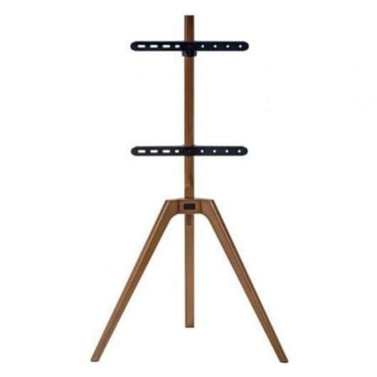 Soporte TV Fonestar STS-M5044 suelo madera orientable 45-65" negro nogal