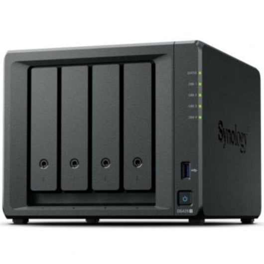 NAS Torre Synology 8TB 4 bahías DDR4 2,5GbE DS425+ almacenamiento seguro