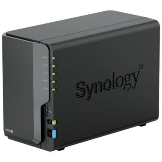 NAS torre Synology 8TB 2 bahías SATA 2,5GbE DS225+ Intel Celeron J4125