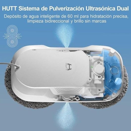 Robot Lavavetri Xiaomi Hutt DDC56 Spruzzatura Ultrasuoni Navigazione Intelligente