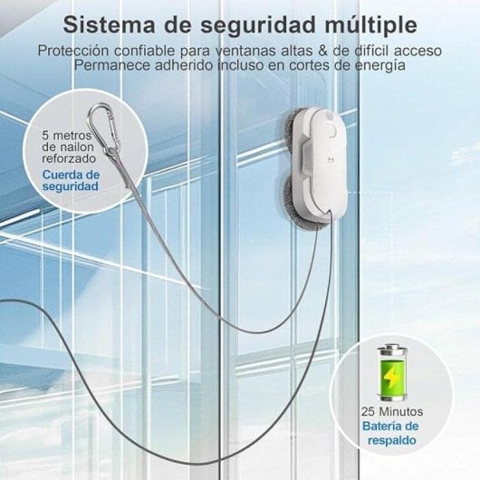 Robot Lavavetri Xiaomi Hutt DDC56 Spruzzatura Ultrasuoni Navigazione Intelligente