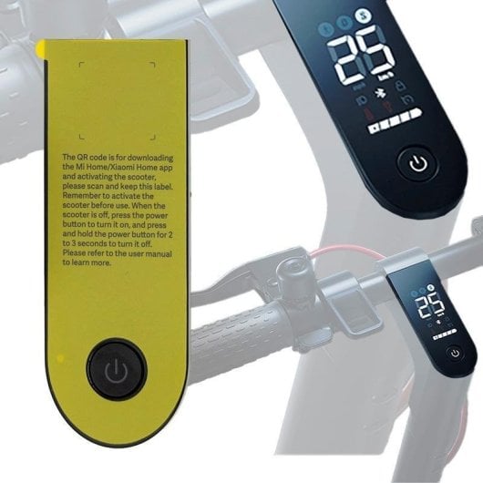 Tapa display Xiaomi Mi4 Lite original negra protección pantalla patinete