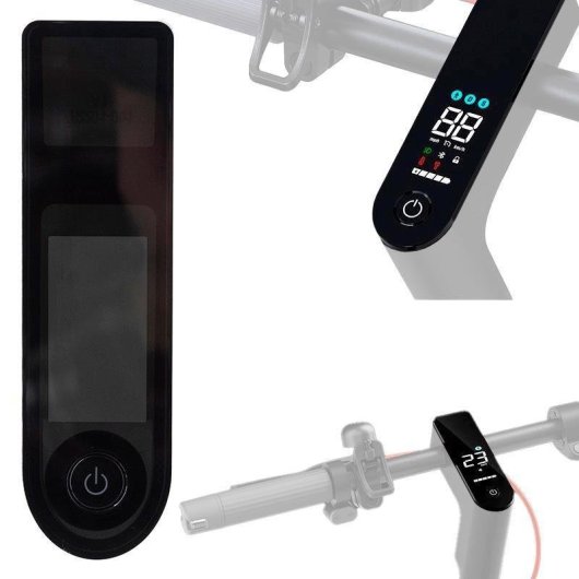 Tapa Display Xiaomi Mi 4 Recambio Original para Patinete Eléctrico Negro