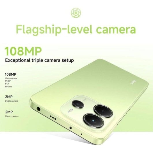 Xiaomi Redmi Note 14 8GB 256GB 6.67" AMOLED 120Hz 4G Dual SIM Kamera 108MP Android 13 Blau