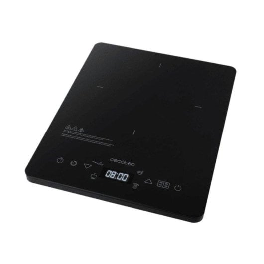 Piastra a induzione Cecotec Full Crystal Onyx 2000W 4 Programmi Touch