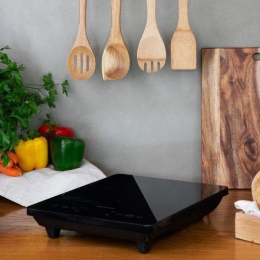 Piastra a induzione Cecotec Full Crystal Onyx 2000W 4 Programmi Touch