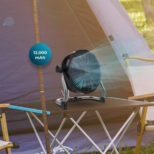Ventilador Cecotec ProIndustry Portable batería 12000 mAh 9 velocidades inclinación ajustable
