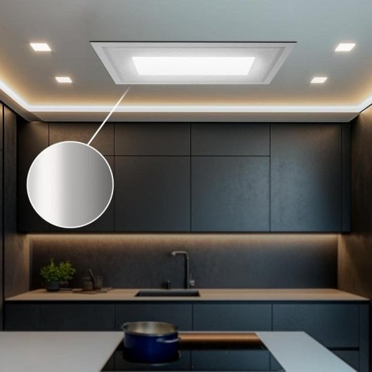 Campana extractora Cecotec Bolero Flux TIR 908000 Integrável teto 90cm com controlo remoto