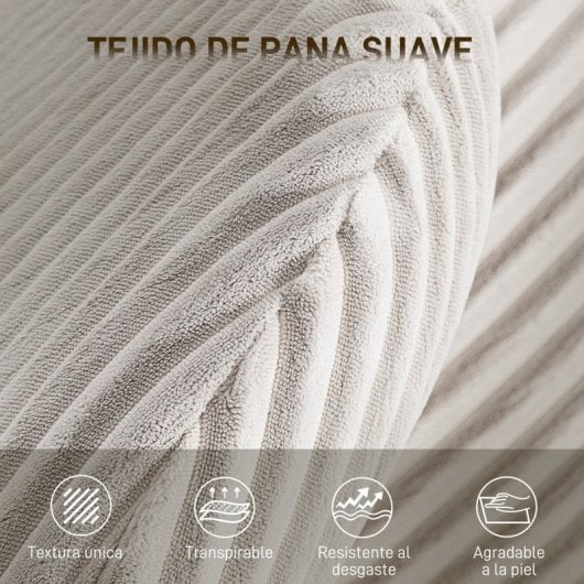 Homcom Silla De Oficina Piernas Cruzadas Con Reposabrazos Y Respaldo Alto Gris