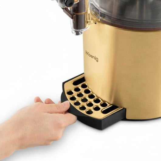 Dispensador de chocolate quente, 3 L, 1200 W, dourado