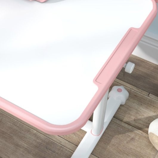 Aiyaplay Juego De Escritorio Y Silla Para Niños De +3 Años 80x55x107,5 Cm Rosa