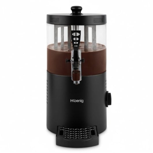 Dispensador de chocolate quente, 3 L, 1200 W, preto