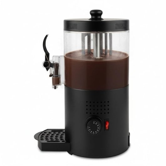 Dispensador de chocolate quente, 3 L, 1200 W, preto