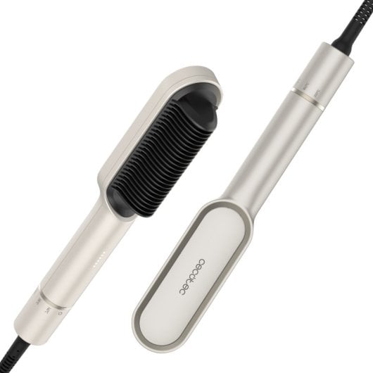 Escova alisadora Cecotec Instantcare Lisse cerâmica 5 temperaturas 24 dentes