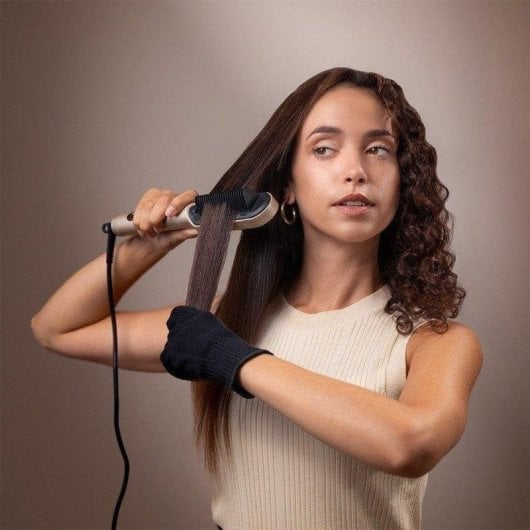 Keramik-Ionen-Glätteisen Cecotec InstantCare Lisse IonTech 210ºC 9 Temperaturstufen Anti-Frizz Schwarz