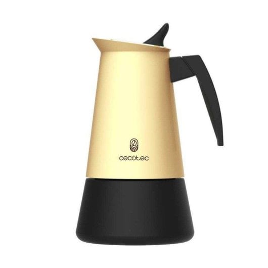 Kaffeemaschine Moka Cecotec Piccolina 600 Beige 300 ml Edelstahl Induktion 6 Tassen